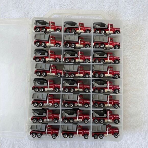 Vintage Matchbox 1981 Peterbilt Cement Truck Red Vintage Matchbox Diecast 1:2 - Picture 9 of 9